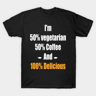 Vegan And Coffee T-Shirt